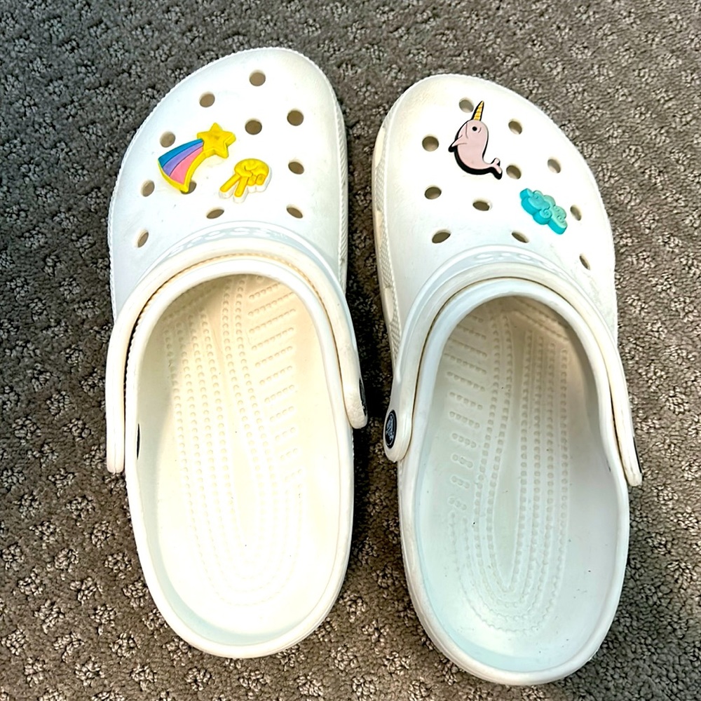 White Crocs and Jibbits